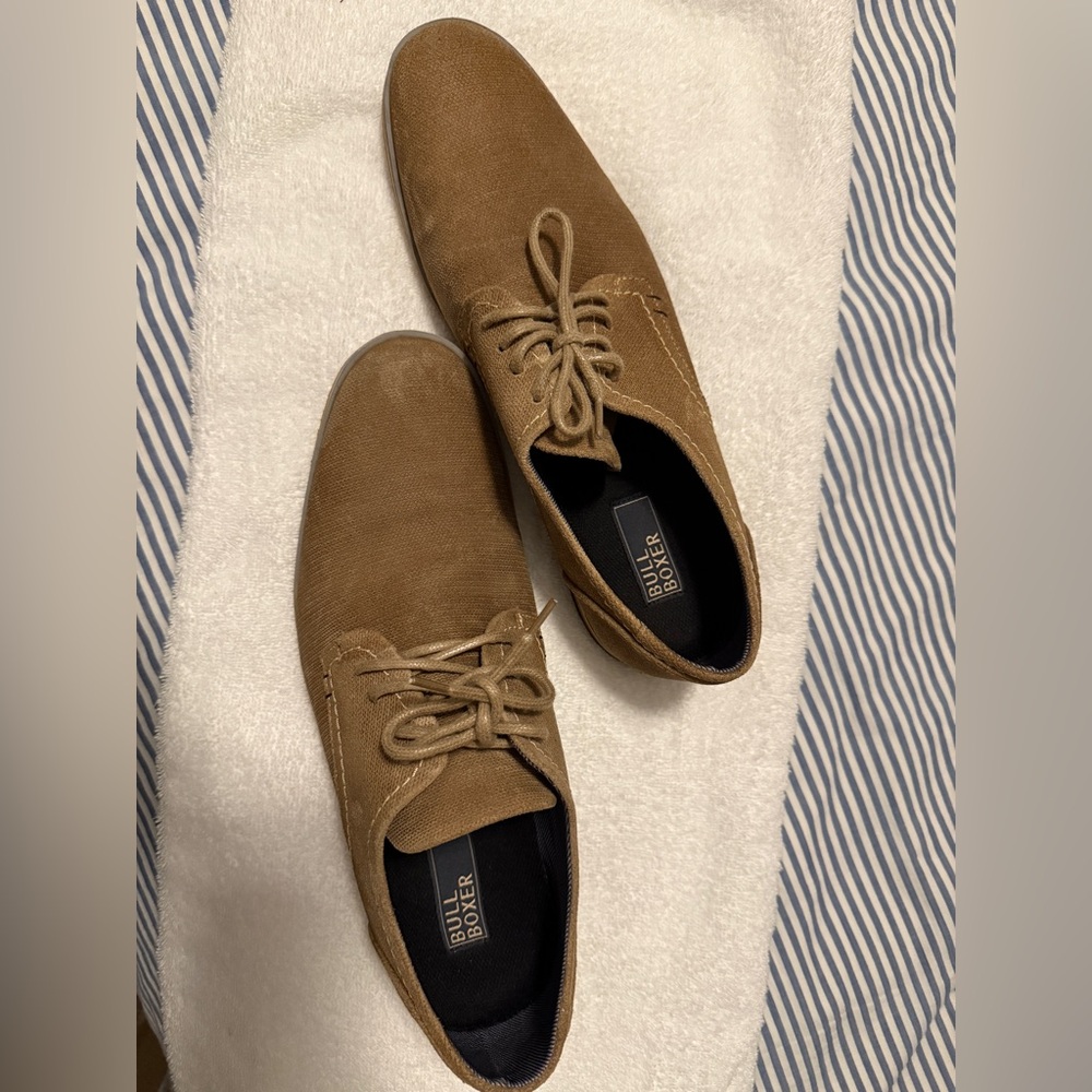 Men's Tan Oxford Shoes